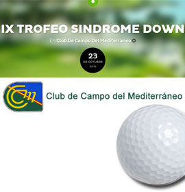 Próximo Torneo de Golf Fundación Síndrome de Down de Castellón. Abierta inscripción