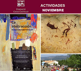 Fundación Caja Castellón: actividades noviembre