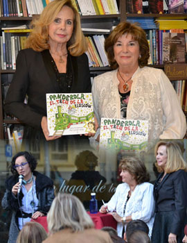 Torrejoncillo y Aldás presentan el cuento infantil ilustrado ´´Panderola. El tren de la ilusión´´