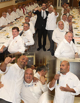 Raúl Resino,  cocinero del año 2016,  en La Olla de la Plana