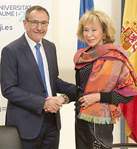 Conferencia plenaria de la reunión de la CRUE-Internacionalización y Cooperación en la UJI