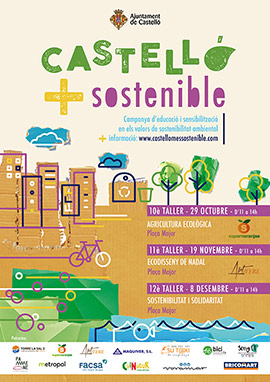 Jornada de agricultura ecológica el sábado en la plaza Mayor de Castellón
