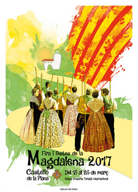 ´´Esclat de Festa´´, cartel de la Magdalena 2017
