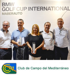 Éxito de la prueba clasificatoria de la BMW Golf Cup International en el Club de Campo Mediterráneo