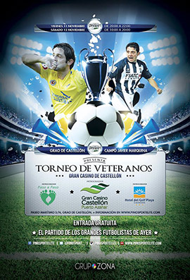II Torneo de veteranos de fútbol Gran Casino Castellón