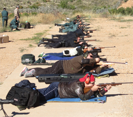 Campeonato de tiro en los actos con motivo del día de la Subdelegación de Defensa