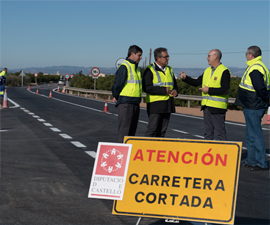 Mejora de la seguridad vial en Almassora tras acometer las obras en el Camí La Mar