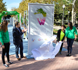Inauguración de las instalaciones de ‘Mujer, Energía y Deporte’