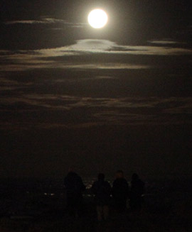 La superluna de noviembre desde Castellón