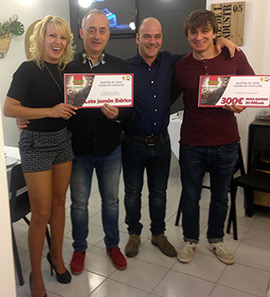 Premios de la XVI Muestra de tapas ciudad de Castellón San Miguel