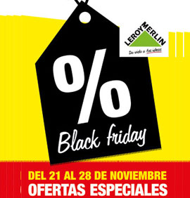 Semana Black Friday en Leroy Merlin