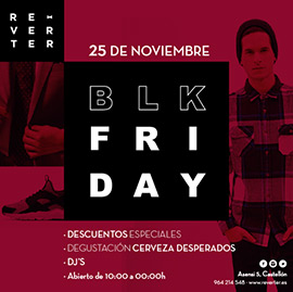 Disfruta comprando en el Black Friday de Reverter