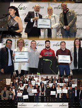 Premios de la ruta de tapas Sabores Castellón