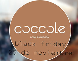 Coccole Look Showroom en el Black Friday