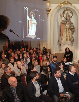 Recuperación del grupo escultórico de San Nicolás de Bari