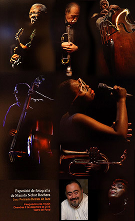 Retratos de jazz de Manolo Nebot Rochera