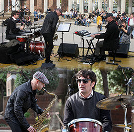 Concierto de jazz de Yei Yi & Co en el Grao de Castellón