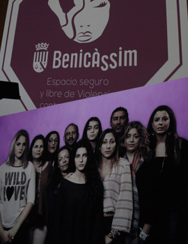 Vecinos de Benicàssim protagonistas de un spot contra la violencia de género