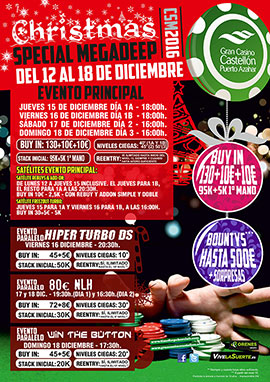 El Christmas Special Megadeep arranca en el Gran Casino Castellón