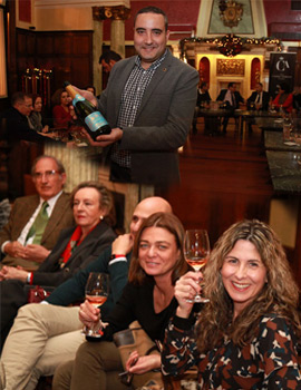 Cata champagnes exclusivos de ASUCAP en el Real Casino Antiguo