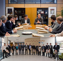 Una delegación argentina visita la UJI