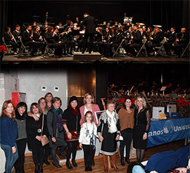 Concierto de la Unión Musical Santa Cecilia de Benicàssim a beneficio de Manos Unidas