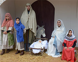 I Belén viviente benéfico en Castellón