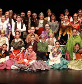 Concierto de villancicos en el teatro del Raval de Castellón