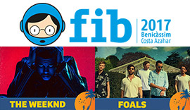 The Weeknd y Foals se unen al FIB 2017