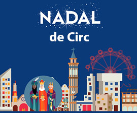 Nadal de Circ en el parque Ribalta de Castellón