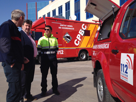 Dispositivo especial en la provincia del Consorcio Provincial de Bomberos para Nochevieja