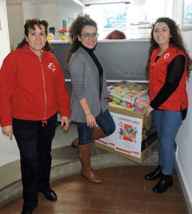 Éxito de la campaña de recogida de juguetes organizada por IPROMA a favor de Cruz Roja