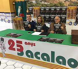 Los Manolos en la gran gala 25 anys de Bacalao