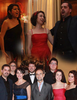 Concierto de Navidad de Amics de l’Òpera de Castelló en el Real Casino Antiguo
