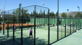 Campeonato social de pádel organizado por el Club de campo del Mediterráneo