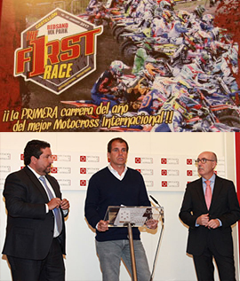 Presentación de la carrera del mejor motocross internacional, The First Race