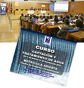 Curso de captación y tratamiento de agua en la UJI