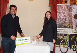 David Olmos, ganador del cheque de 500€ que sorteaba Bicicas +
