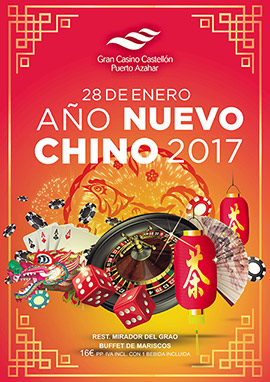 El Año Nuevo Chino del Gallo de Fuego llega al Gran Casino Castellón