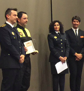 Galardonan a nivel nacional a la Policía Local de Castellón por su unidad de protección animal