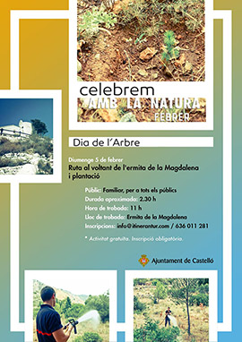 El Día del Árbol se celebra en Castellón con una ruta interpretativa por la Magdalena