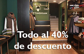 Todo al 40% de descuento en Nottingham Castellón