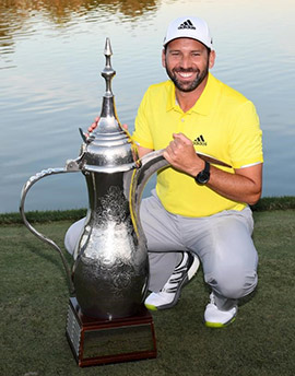 Sergio García se ha proclamado campeón del Omega Dubai Desert Classic