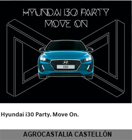 AGROCASTALIA te invita a la Hyundai i30 Party. Move On. El viernes 17 de febrero