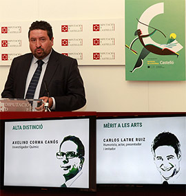 Cinco castellonenses premiados con L´Alta Distinció de la Província