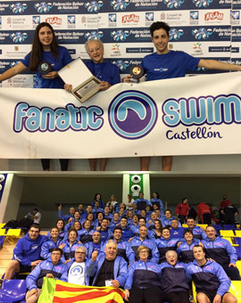El CN Fanatic Swim Castellón se consolida en la élite nacional de la natación master