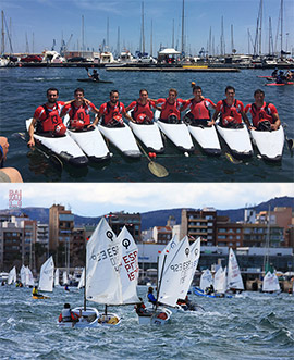 Campeonatos autonómicos de Vela Ligera y de Kayak Polo del Real Club Náutico de Castellón