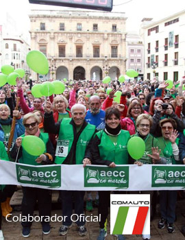 Comauto Sport Colaborador Oficial en la I Marcha contra el Cáncer Ciudad de Castellón