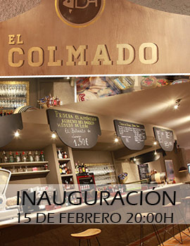 Próxima inauguración de El Colmado. Nuevo espacio gatronómico en Castellón