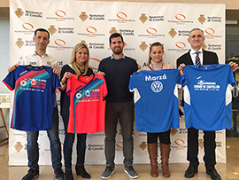 Presentación de las camisetas oficiales Joma del VII Marató BP Castellón